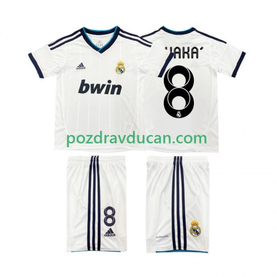 Nogometni Dresovi Real Madrid KAKA 8 2012 2013 Retro Dječji Domaći dres Kratkih Rukava