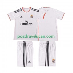 Nogometni Dresovi Real Madrid 2013 2014 Retro Dječji Domaći dres Kratkih Rukava