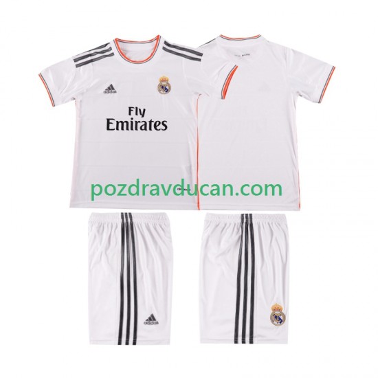 Nogometni Dresovi Real Madrid 2013 2014 Retro Dječji Domaći dres Kratkih Rukava