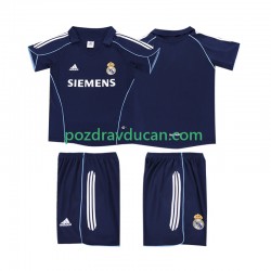 Nogometni Dresovi Real Madrid 2005 Retro Dječji Gostujući dres 2006 Kratkih Rukava