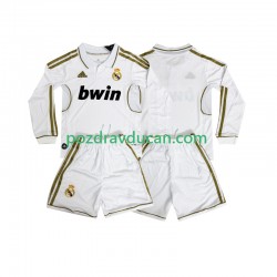 Nogometni Dresovi Real Madrid 2012 Retro Dječji Domaći dres 2011 Dugi Rukav