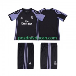 Nogometni Dresovi Real Madrid 2016 2017 Retro Dječji Treći dres Kratkih Rukava