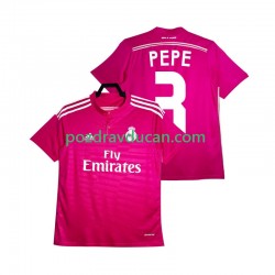 Nogometni Dresovi Real Madrid PEPE 3 2014 2015 Retro Muški Gostujući dres Kratkih Rukava