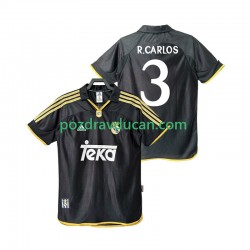 Nogometni Dresovi Real Madrid R.CARLOS 3 2001 Retro Muški Gostujući dres 1999 Kratkih Rukava