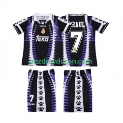 Nogometni Dresovi Real Madrid RAUL 7 1997 Retro Dječji Treći dres 1998 Kratkih Rukava