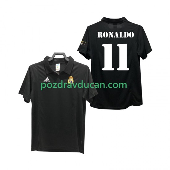 Nogometni Dresovi Real Madrid RONALDO 11 2003 Retro Muški Gostujući dres 2002 Kratkih Rukava