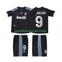 Nogometni Dresovi Real Madrid RONALDO 9 2009 Retro Dječji Gostujući dres 2010 Kratkih Rukava