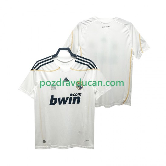 Nogometni Dresovi Real Madrid 2009 Retro Muški Domaći dres 2010 Kratkih Rukava