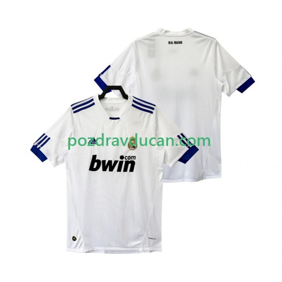 Nogometni Dresovi Real Madrid Retro Muški Domaći dres 2011 2010 Kratkih Rukava