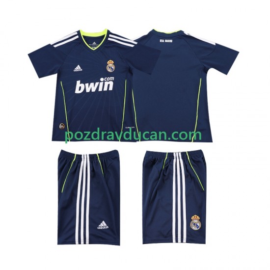 Nogometni Dresovi Real Madrid Retro Dječji Gostujući dres 2011 2010 Kratkih Rukava