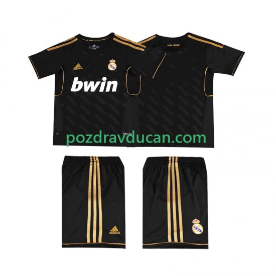Nogometni Dresovi Real Madrid 2012 Retro Dječji Gostujući dres 2011 Kratkih Rukava
