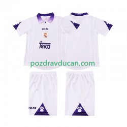 Nogometni Dresovi Real Madrid 1997 Retro Dječji Domaći dres 1998 Kratkih Rukava
