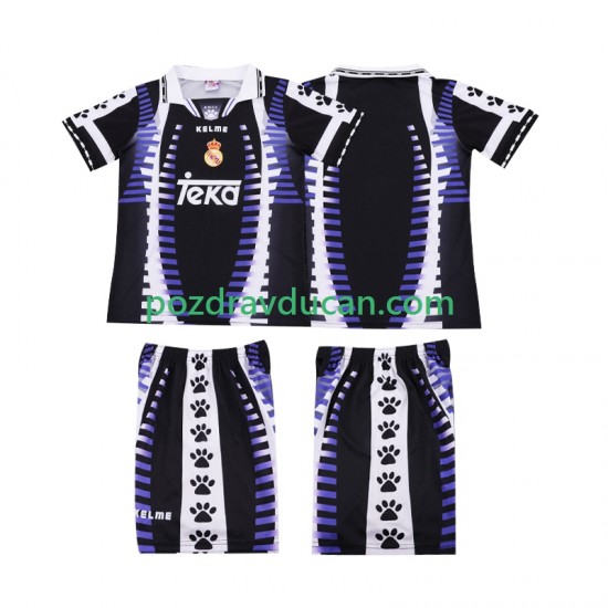 Nogometni Dresovi Real Madrid 1997 Retro Dječji Treći dres 1998 Kratkih Rukava