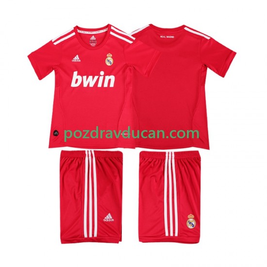 Nogometni Dresovi Real Madrid 2012 Retro Dječji Treći dres 2011 Kratkih Rukava