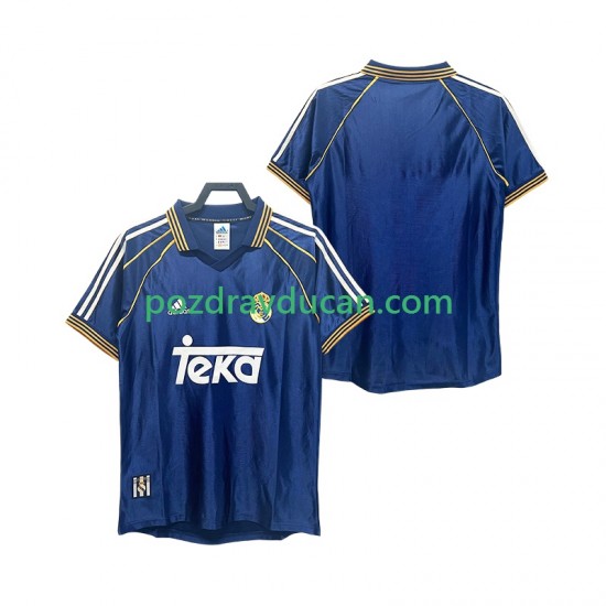 Nogometni Dresovi Real Madrid 2000 Retro Muški Treći dres 1998 Kratkih Rukava