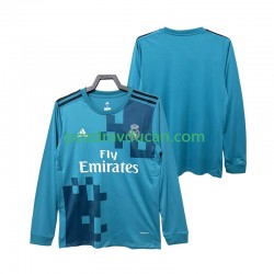 Nogometni Dresovi Real Madrid 2017 2018 Retro Muški Treći dres Dugi Rukav