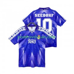 Nogometni Dresovi Real Madrid SEEDORF 10 1996 1997 Retro Muški Gostujući dres Kratkih Rukava