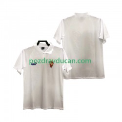 Nogometni Dresovi Real Zaragoza 1995 Retro Muški Domaći dres Kratkih Rukava