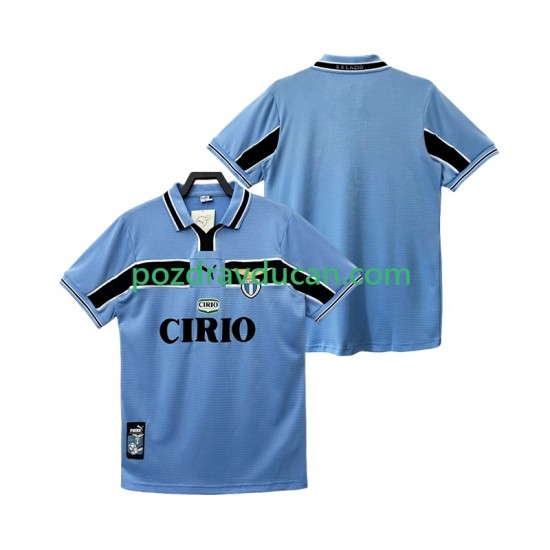 Nogometni Dresovi SS Lazio Retro Muški Domaći dres 1998 1999 Kratkih Rukava