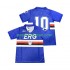 Nogometni Dresovi Sampdoria 10 1990 1991 Retro Muški Domaći dres Kratkih Rukava