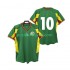 Nogometni Dresovi Senegal 10 Retro Muški Gostujući dres 2002 Kratkih Rukava