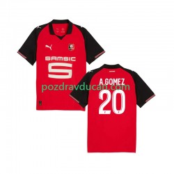 Nogometni Dresovi Stade Rennais Andres Gomez 20 Muški Domaći dres 2025-2026 Kratkih Rukava