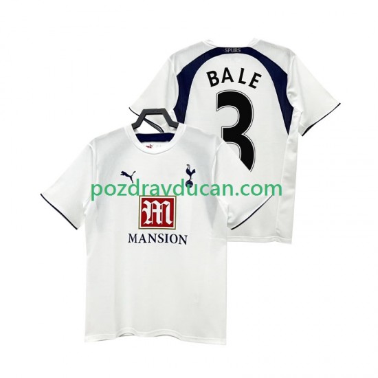 Nogometni Dresovi Tottenham Hotspur Bale 3 2007 Retro Muški Domaći dres 2006 Kratkih Rukava