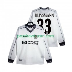Nogometni Dresovi Tottenham Hotspur KLINSMANN 33 1997 Retro Muški Domaći dres 1999 Dugi Rukav