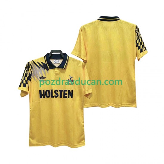 Nogometni Dresovi Tottenham Hotspur 1992 Retro Muški Gostujući dres 1994 Kratkih Rukava