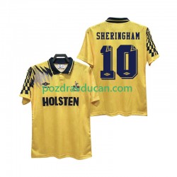 Nogometni Dresovi Tottenham Hotspur SHERINGHAM 10 1992 Retro Muški Gostujući dres 1994 Kratkih Rukava