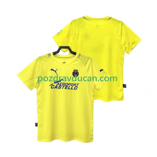 Nogometni Dresovi Villarreal CF 2005 Retro Muški Domaći dres 2006 Kratkih Rukava