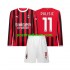 Nogometni Dresovi AC Milan Christian Pulisic 11 Dječji Domaći dres 2024-2025 Dugi Rukav