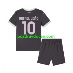 Nogometni Dresovi AC Milan Rafael Leao 10 Dječji Treći dres 2024-2025 Kratkih Rukava