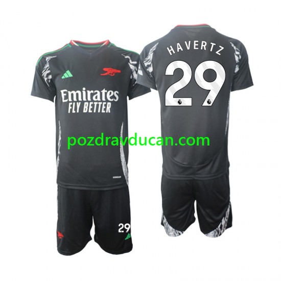 Nogometni Dresovi Arsenal Havertz 29 Dječji Gostujući dres 2024-2025 Kratkih Rukava