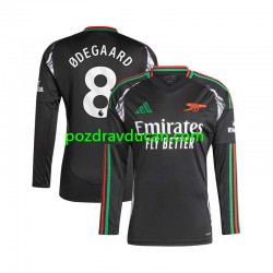 Nogometni Dresovi Arsenal Martin Odegaard 8 Muški Gostujući dres 2024-2025 Dugi Rukav
