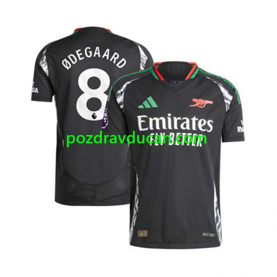 Nogometni Dresovi Arsenal Martin Odegaard 8 Muški Gostujući dres 2024-2025 Kratkih Rukava