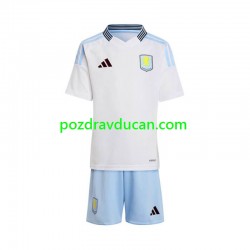 Nogometni Dresovi Aston Villa Dječji Gostujući dres 2024-2025 Kratkih Rukava