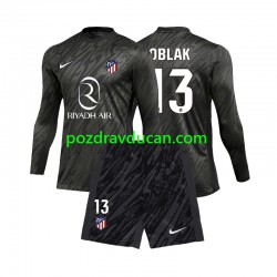 Nogometni Dresovi Atlético Madrid Jan Oblak 13 Vratar Dječji Domaći dres 2024-2025 Dugi Rukav
