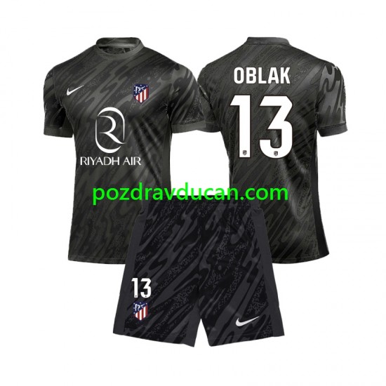 Nogometni Dresovi Atlético Madrid Jan Oblak 13 Vratar Dječji Domaći dres 2024-2025 Kratkih Rukava