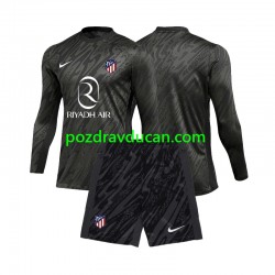 Nogometni Dresovi Atlético Madrid Vratar Dječji Domaći dres 2024-2025 Dugi Rukav