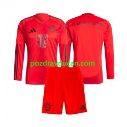 Nogometni Dresovi FC Bayern München Dječji Domaći dres 2024-2025 Dugi Rukav