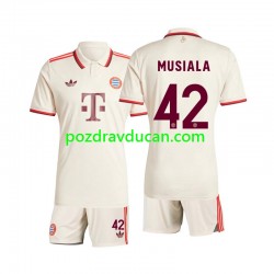 Nogometni Dresovi FC Bayern München Musiala 42 Dječji Treći dres 2024-2025 Kratkih Rukava