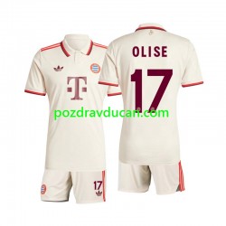 Nogometni Dresovi FC Bayern München Olise 17 Dječji Treći dres 2024-2025 Kratkih Rukava
