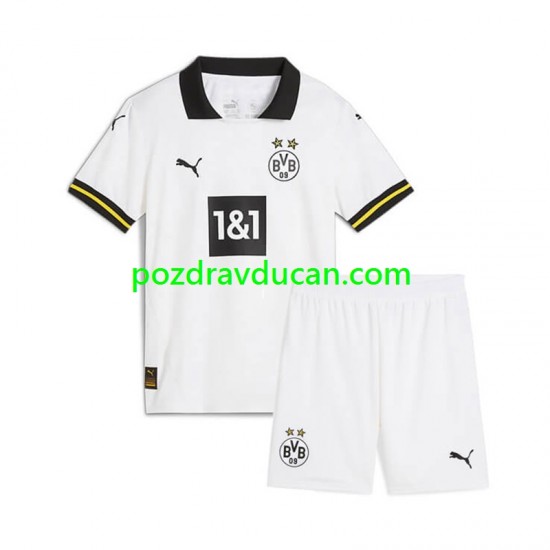 Nogometni Dresovi Borussia Dortmund Dječji Treći dres 2024-2025 Kratkih Rukava