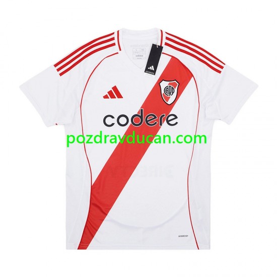 Nogometni Dresovi CA River Plate Muški Domaći dres 2024-2025 Kratkih Rukava