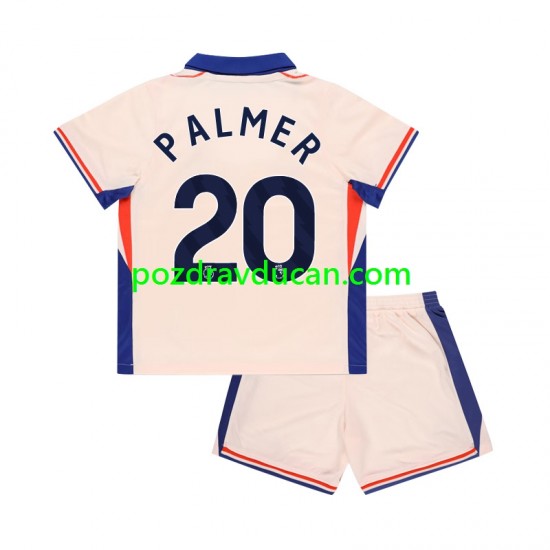 Nogometni Dresovi Chelsea Cole Palmer 20 Dječji Gostujući dres 2024-2025 Kratkih Rukava