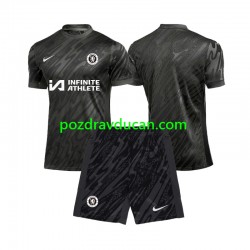 Nogometni Dresovi Chelsea Vratar Dječji Gostujući dres 2024-2025 Kratkih Rukava