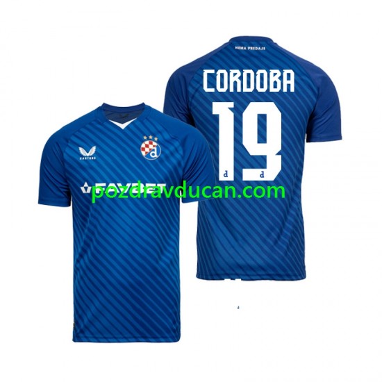 Nogometni Dresovi Dinamo Zagreb Juan Cordoba 19 Muški Domaći dres 2024-2025 Kratkih Rukava