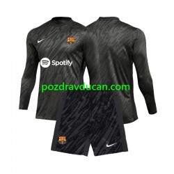 Nogometni Dresovi FC Barcelona Vratar Dječji Treći dres 2024-2025 Dugi Rukav