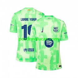 Nogometni Dresovi FC Barcelona LAMINE YAMAL 19 UCL Font Muški Treći dres 2024-2025 Kratkih Rukava